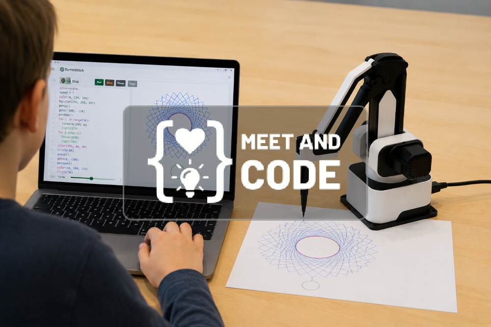 Ätsch - Code trifft Kunst - Programmieren mit TurtleStitch