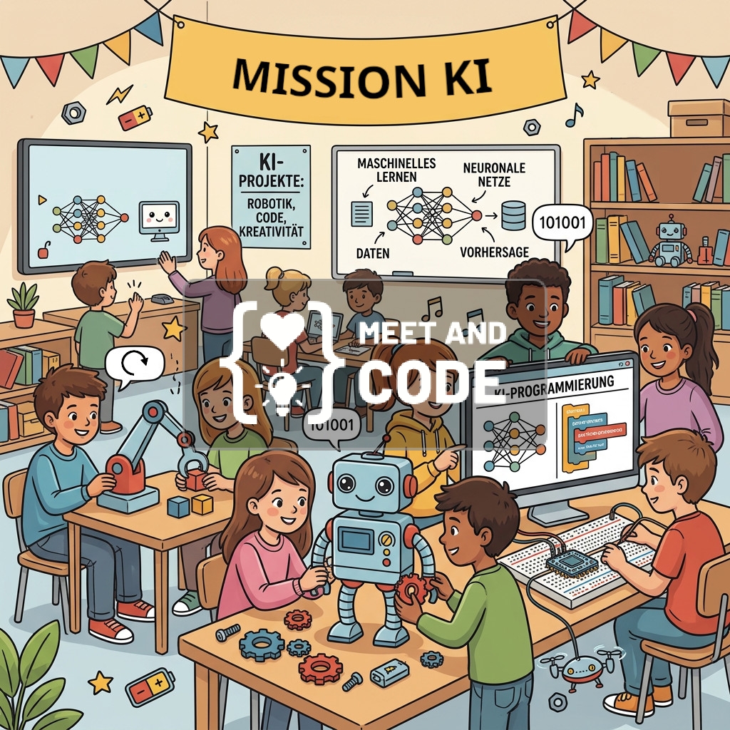 Mission KI – Die KI-Entdeckungsreise für Kids & Teens