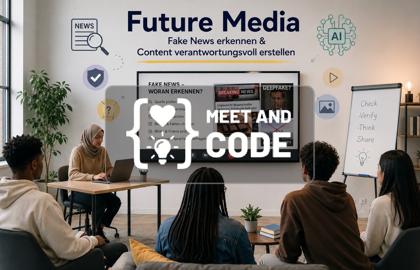 Future Media – Fake News erkennen & Content verantwortungsvoll erstellen
