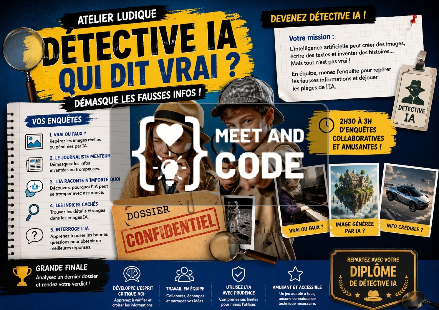 Mission Détective IA : Qui dit vrai ?
