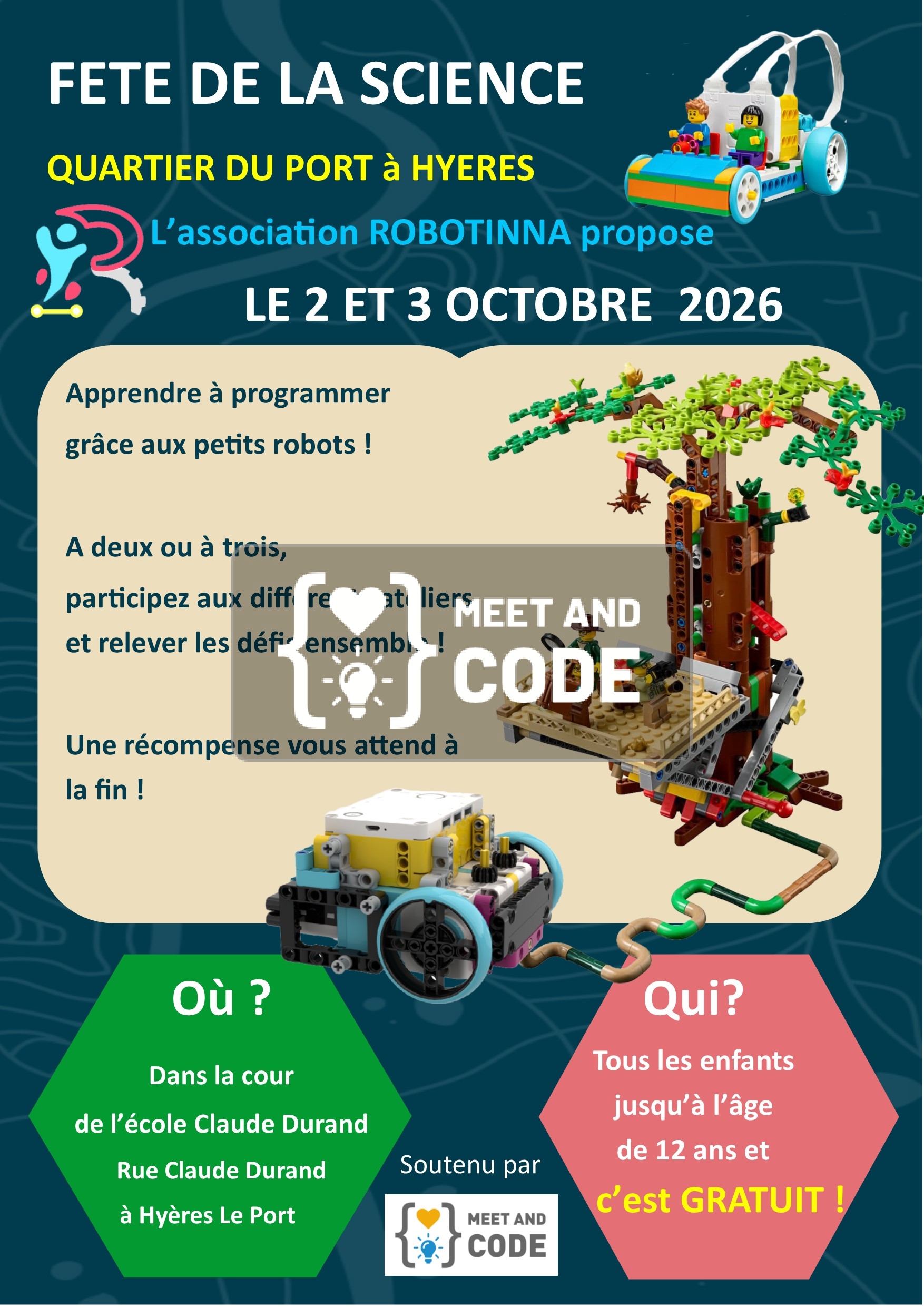 Apprendre avec des petits robots