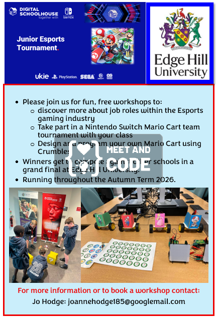 Junior Esports Tournament Workshops