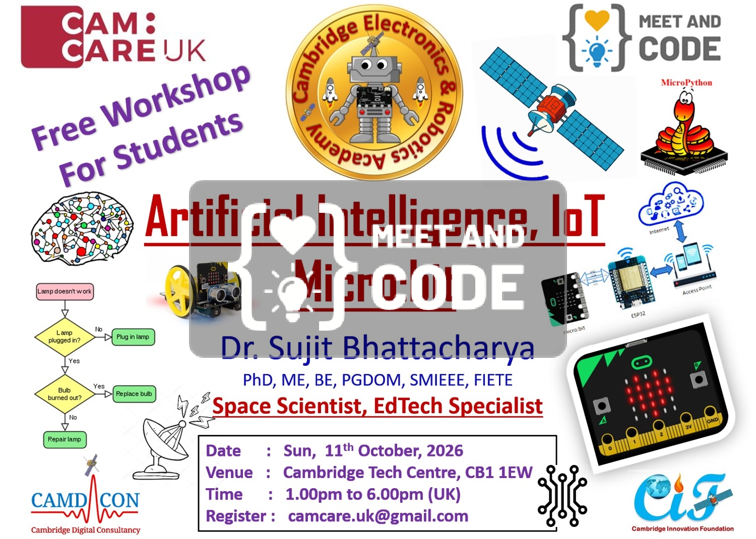 Artificial Intelligence Based IoT Projects Workshop on BBC micro:bit