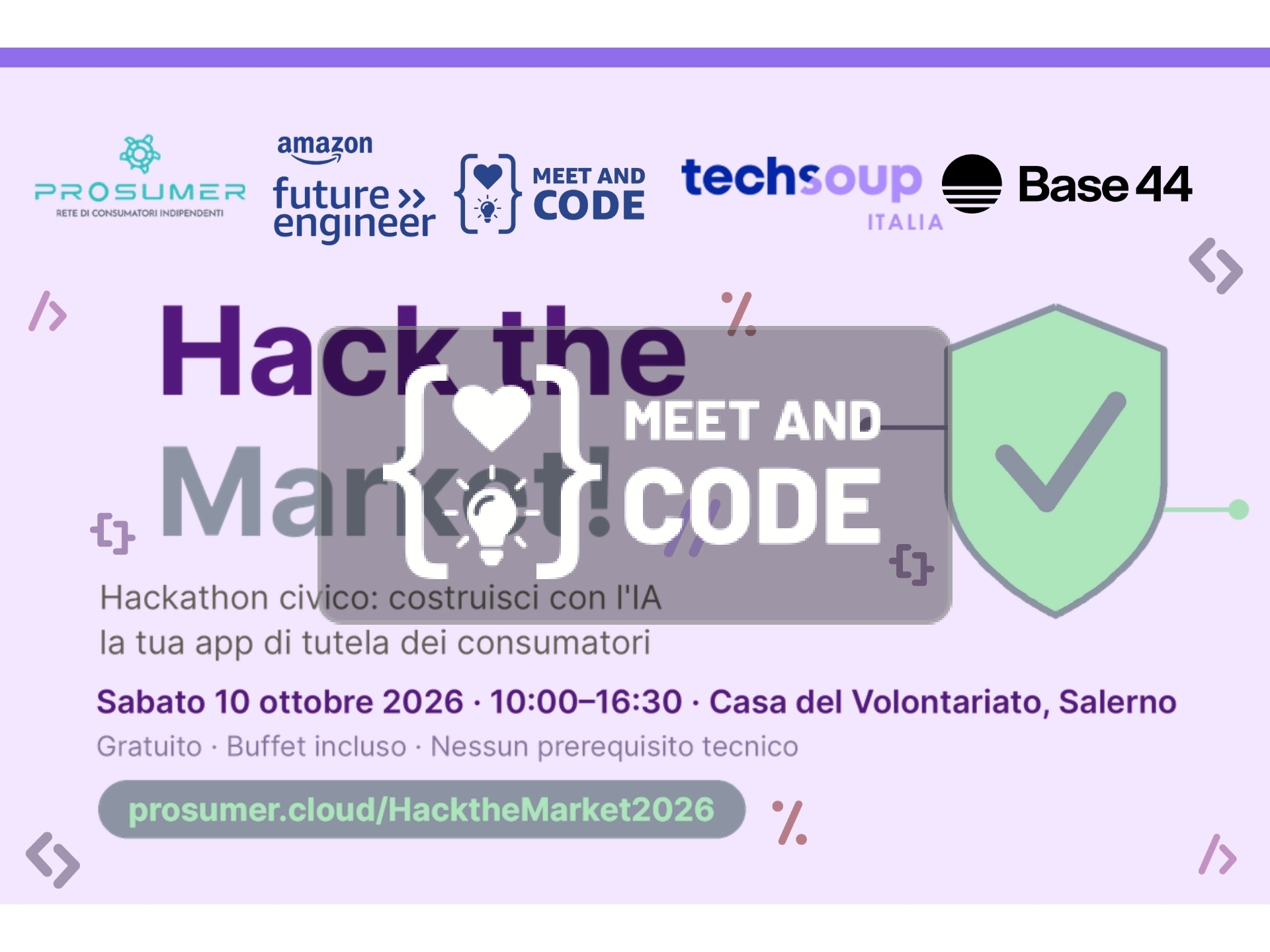 Hack the Market! Costruisci con l'IA la tua app di tutela dei consumatori