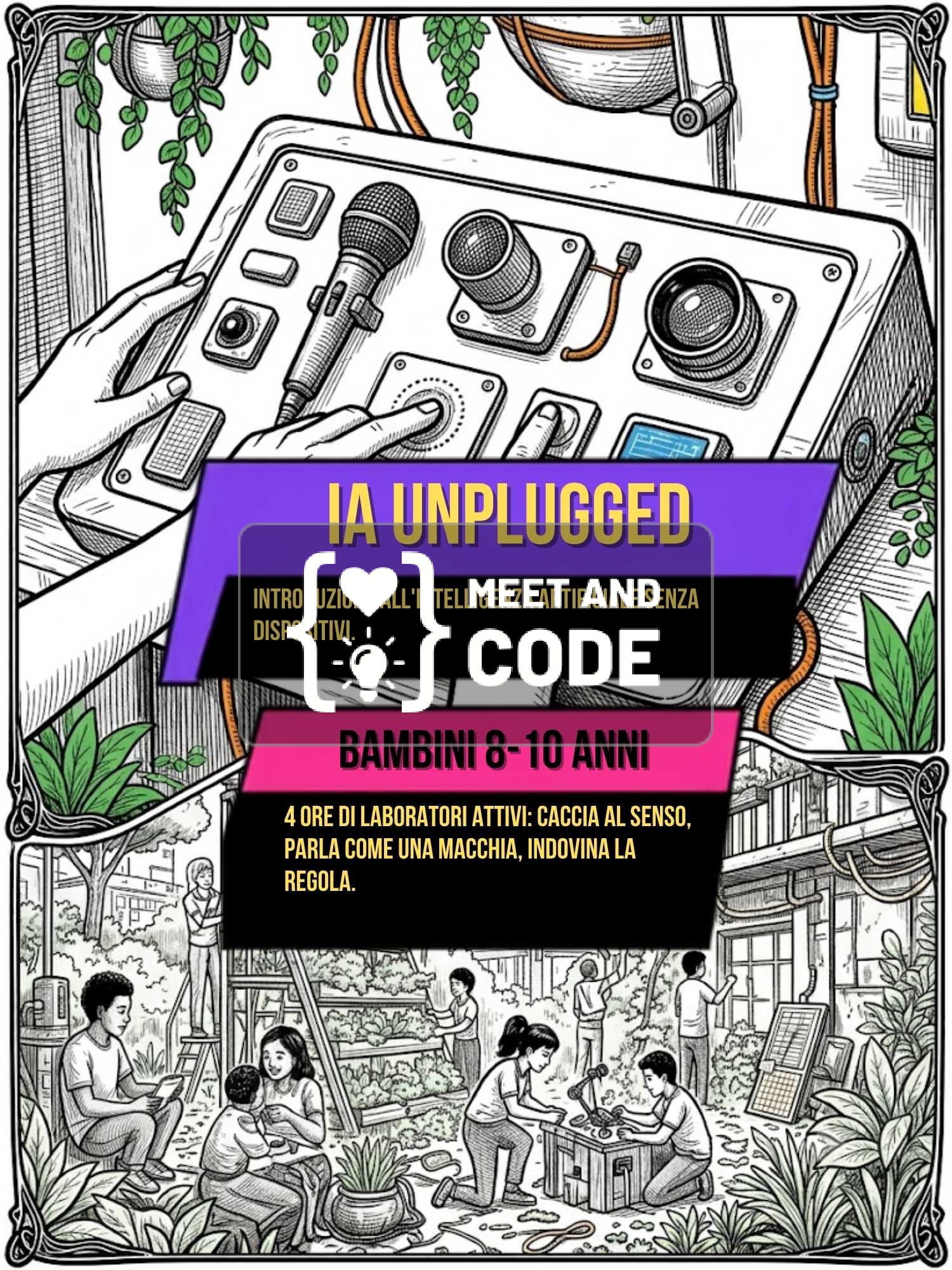 IA unplugged – percorso per bambini